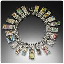  Recycled Newspaper Comic Strip Necklace - Holly Anne Mitchell Newspaper Jewelry