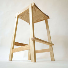  Montrose Stool in Ash - Geoff McKonly Furniture