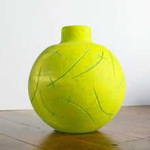  Short Necked Carved Vase - Ultra Lit by SaraBeth Post Eskuche