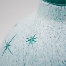  Carved Glass Vase - Emerald - Ultra Lit by SaraBeth Post