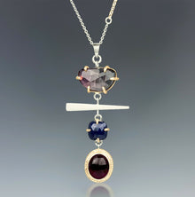  Layered Gemstones with Forged Bar - EatMetal Inc