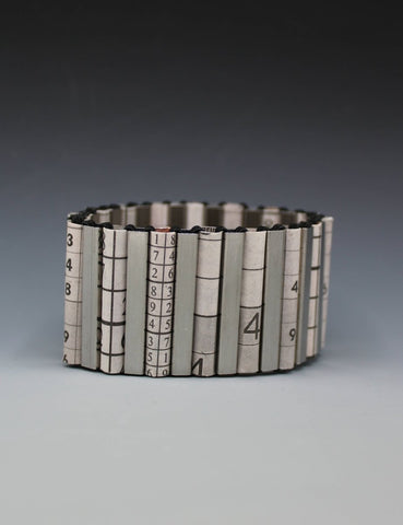 Recycled Newspaper Bracelet