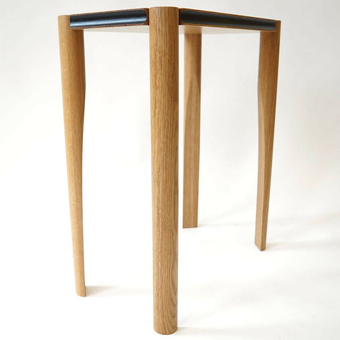 Aviateur Side Table in White Oak