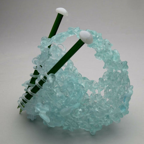 Knitted Glass Sculpture - 