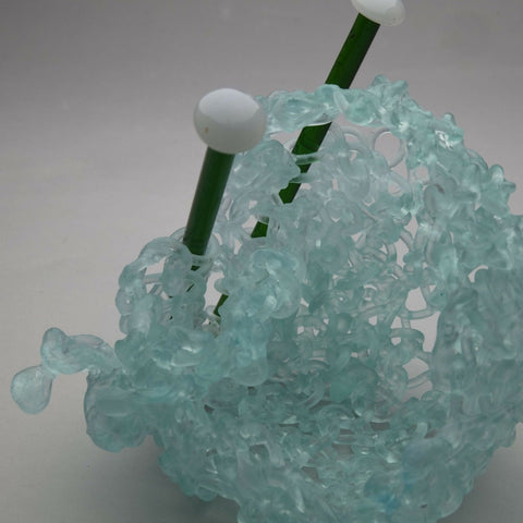 Knitted Glass Sculpture - 