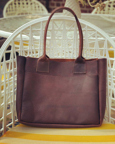 Expedition Tote in MAHOGANY