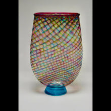  Blown Glass Vase, Rainbow Series - Pizzichillo Gordon Glass