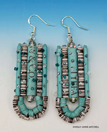  Recycled Newspaper Jewelry Advertisement and Expired Coupon Bar Code Earrings - Holly Anne Mitchell Newspaper Jewelry