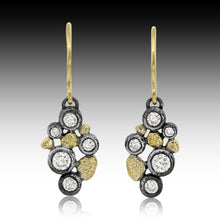  Cascading Pebbles Earrings - Rona Fisher Jewelry Design