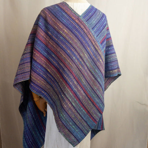 Tropical Fish V-Back Shawl