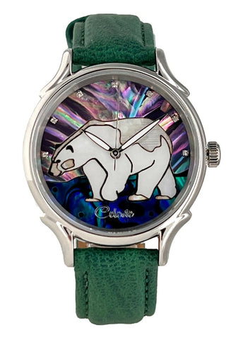 Arctic Wild - Polar Bear Under the Northern Lights or on the Tundra. 35mm or 38mm