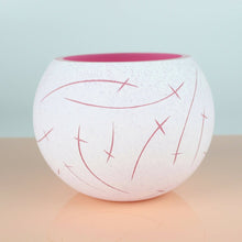  Carved Votive Holder - Pink - Ultra Lit by SaraBeth Post