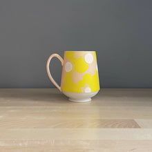  Yellow and Blush Bubble Mug - SM Ceramics