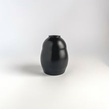  Satin Black Bud Vase - SM Ceramics