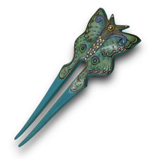  Lunar Moth Hairpin - Fragments of Fairytales