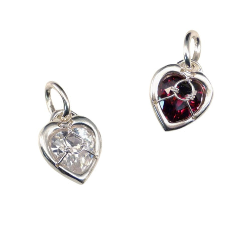 Heart in Bondage Charm