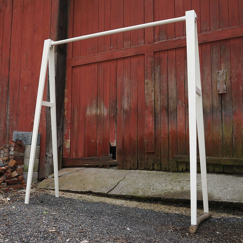 Moineau Clothing Rack in white washed Ash