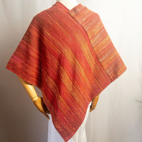 Fall Leaves Twist Shawl