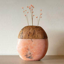  Pink Sunrise Vase - David Breeding