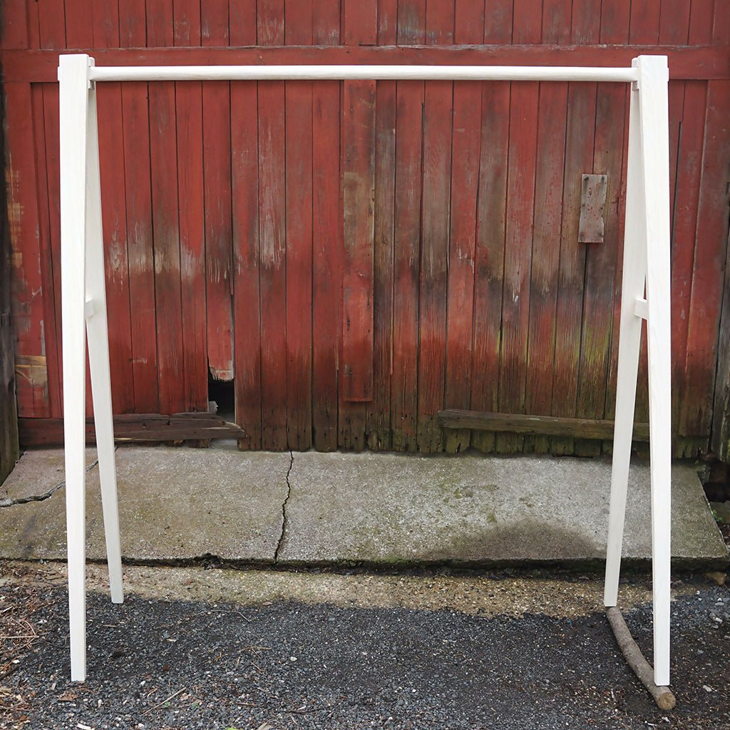 Moineau Clothing Rack in white washed Ash