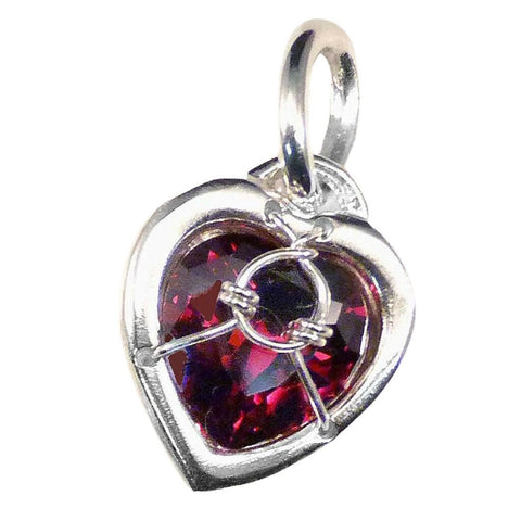 Heart in Bondage Charm