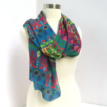  Chiffon Scarves - Cool Colors - Becka Rahn