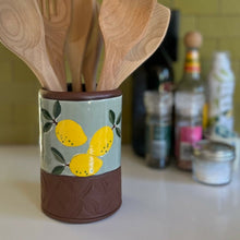  Kitchen Utensil Crock - Deb Sullivan Pottery