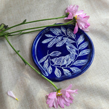  Cyanotype Botanical Spoonrest - Bright Raven Studio