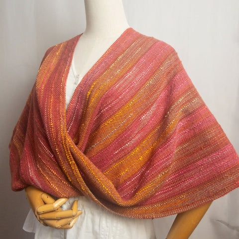 Fall Leaves Twist Shawl