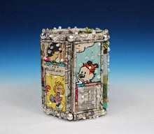  Recycled Newspaper Comic Strip Bracelet - Holly Anne Mitchell Newspaper Jewelry