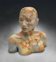  Multi - faceted Woman - Linda Wren Ceramics