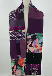  Eggplant Phoenix Scarf - Ann Williamson Designs