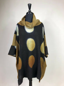  Cuffed Cowl Wool Tunic - Laura Hunter