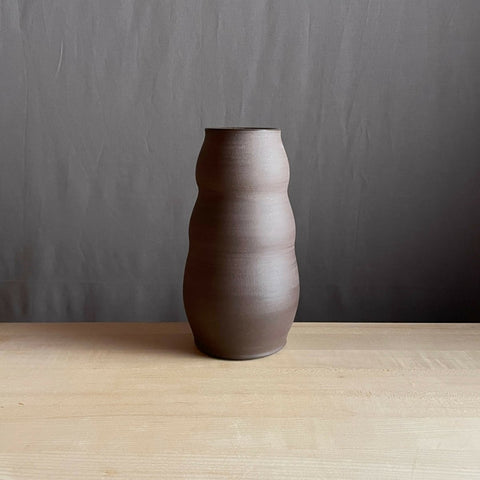 Coffee Clay Table Vase No 3