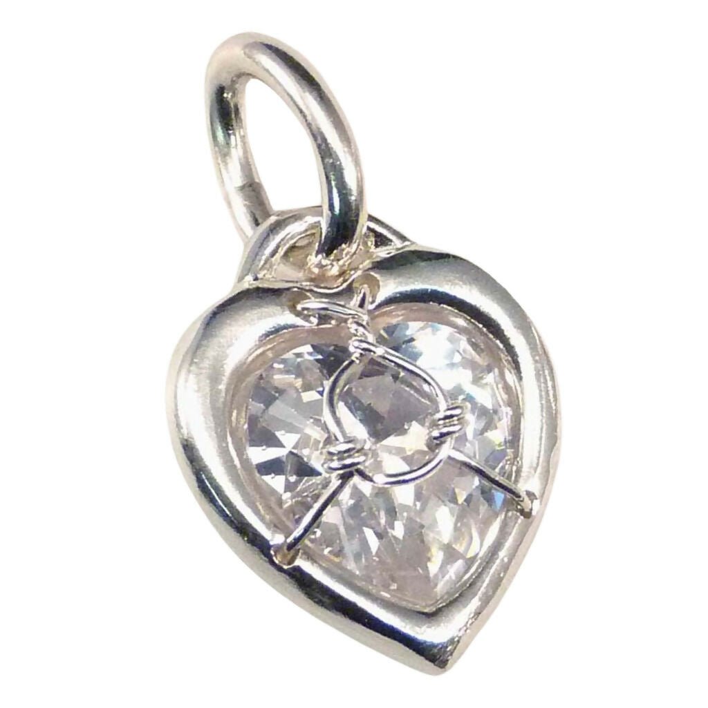 Heart in Bondage Charm