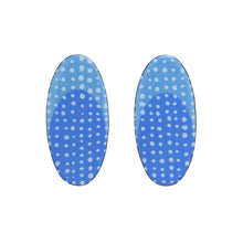  Blue Dipped Glyph Post Earrings - Jenne Rayburn