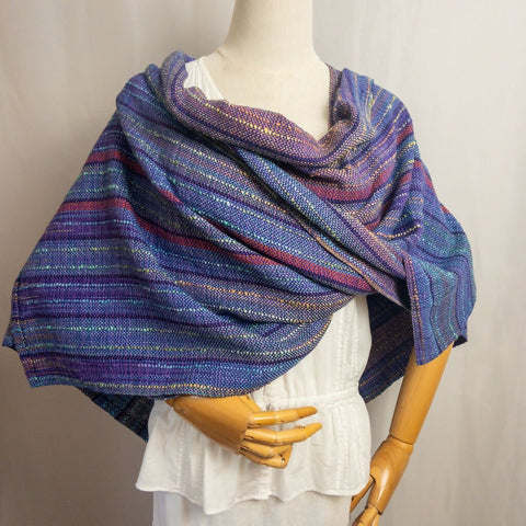 Tropical Fish V-Back Shawl