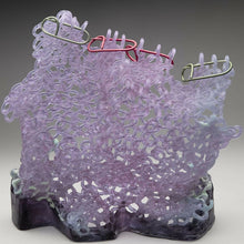  Knitted Glass Sculpture - "Hold, Please" - Carol Milne LLC