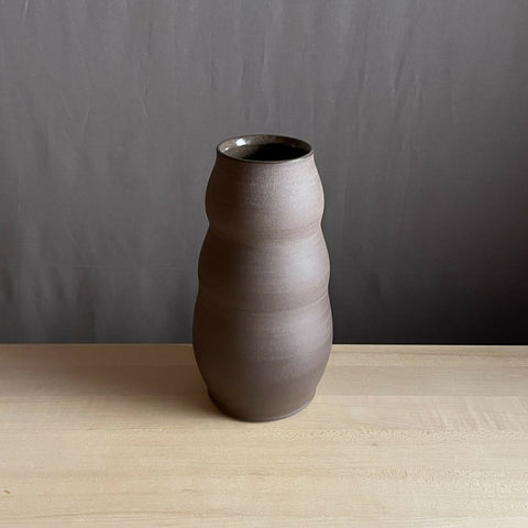 Coffee Clay Table Vase No 3