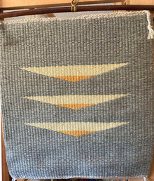  Handwoven Wall Hanging, Dyed Using natural Dyes - Toni Seymour Handwoven