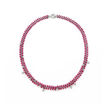  Ruby and Diamond "Nancy" Necklace - Susan Hoge