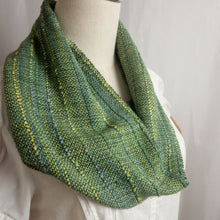  Green Leaves Short Infinity - Deborah Bryant Handwoven