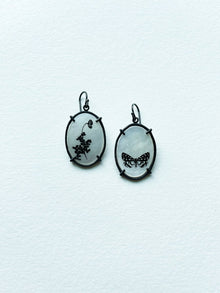  Butterfly + Wildflower Mother of Pearl Drops - kelly jean conroy