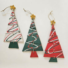  Fragmented Christmas Trees - Kent Oaks Pottery