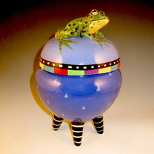  Leopard Frog Blues - Lisa Scroggins Ceramic Design