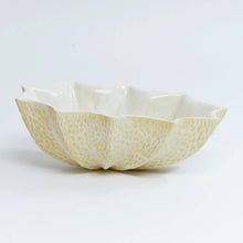  Oval Star Bowl "Carve" White - Emil Yanos Design