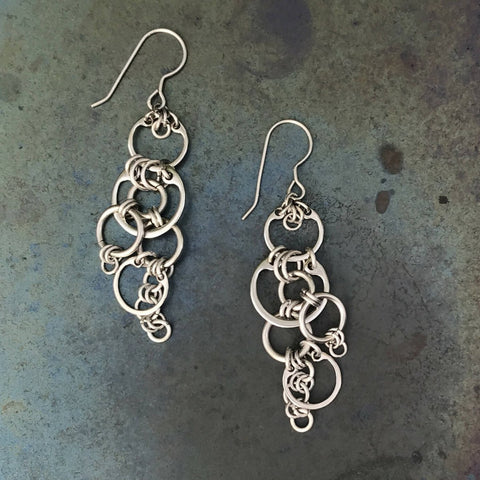 Stream of Bubbles Earrings