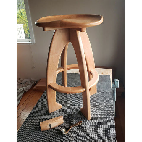 African Mahogany Barstools