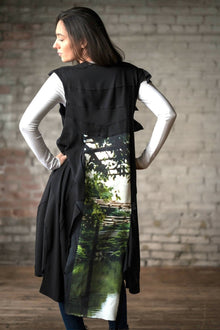  Black Viscose/Zen back Frammento - Laura Tanzer