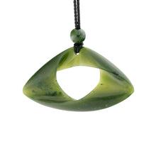  Hand Carved Cassiar BC Jade Möbius Pendant - JUST in JADE